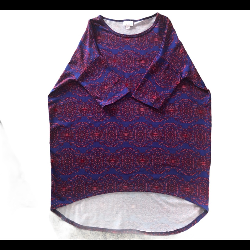 LuLaRoe Phish colors high lo top Sz XS